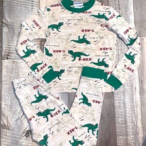 PAJOHNIES boys‎ Dinosaur Pajama set- size 8